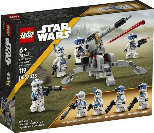 75345 LEGO Star Wars Battle Pack Clone Troopers Legione 501