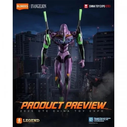 Blokees Evangelion Test Type 01 TV Version Action Edition