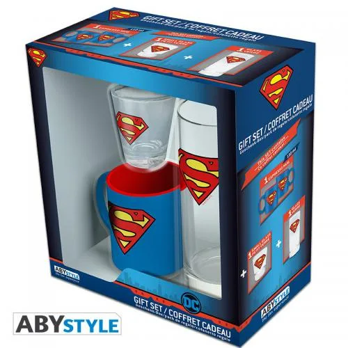 DC Comics Pack Bicchieri / Shot / Tazze : Superman
