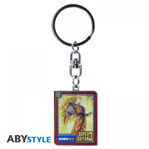 Dragon Ball Keychain Lenticular: DBZ/Goku Super Saiyan 5cm