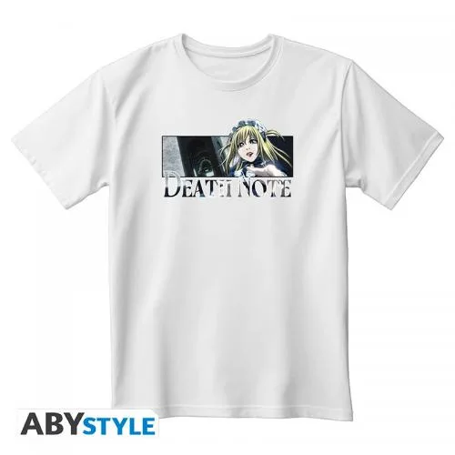 Death Note T-Shirt (M) Man White: Misa