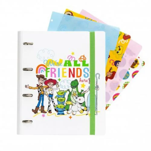 Pixar Toy Story Raccoglitore a 4 Anelli
