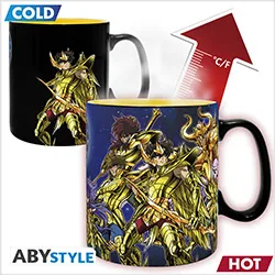 Tazza Saint Seiya Heat Change 460ml Gold Saints