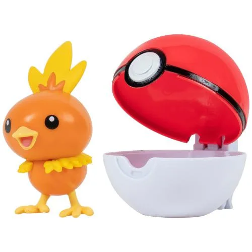 Pokemon Clip 'N' Go Torchic & Poke' Ball