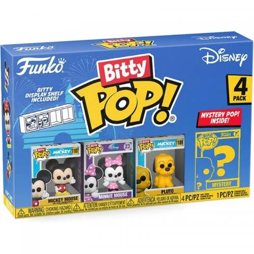 Funko Bitty POP! 4 Pack Disney: Mickey