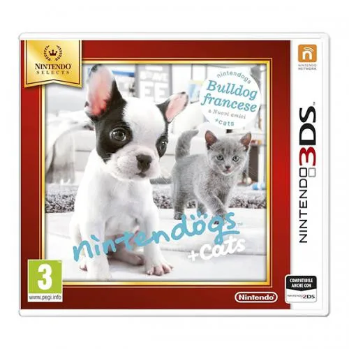 Nintendogs Cats Bulldog Francese & Nuovi Amici Select