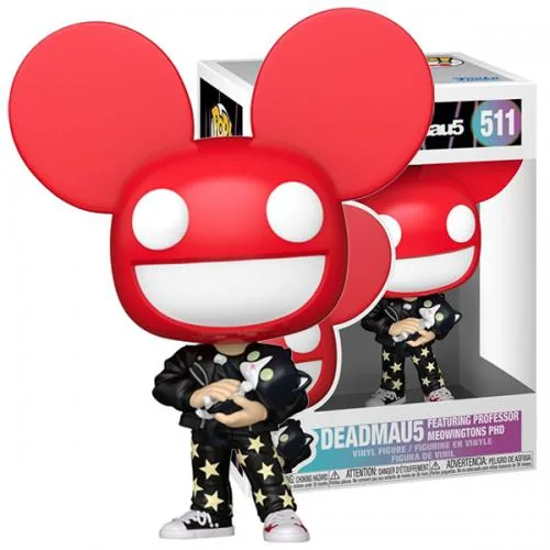 Funko POP! Deadmau5: Deadmau5 w/Cat 511