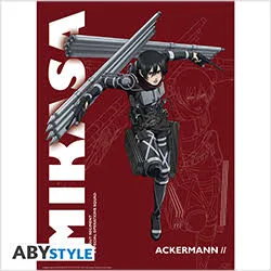 Poster Attack on Titan : Season 4 Mikasa (52x38)