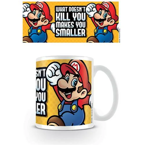 Super Mario Tazza 320ml Subli: Makes You Smaller
