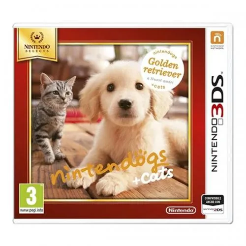 Nintendogs Cats Golden Retriever & Nuovi Amici Select