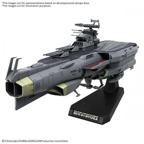 MK Yamato 3199 Efcf Hyuga Class Battlecarrier 15cm