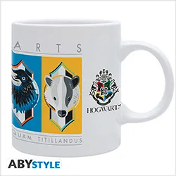 Harry Potter Tazza Subli 320ml House Crests Simple