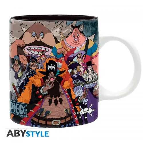 One Piece Tazza 320ml Subli: Blackbeard Pirates Crew