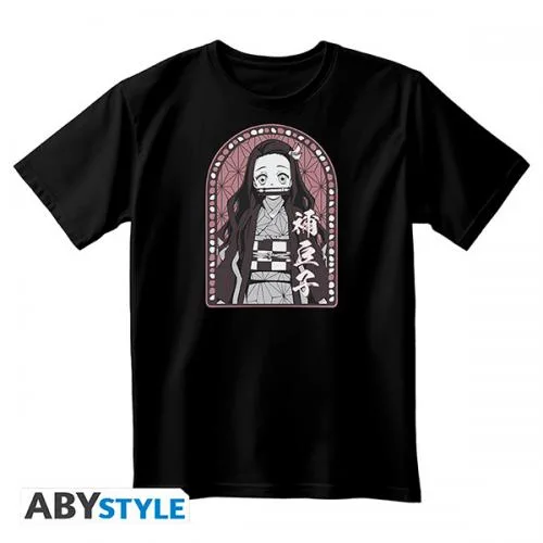 Demon Slayer T-shirt (S) Uni Black: Nezuko