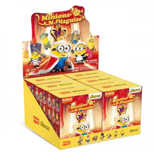 Blokees Blind Box 6pz Minions Mokoo Series 01