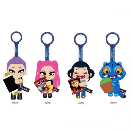 Kpop Demon Hunters 9pz Peluche Clip Deluxe 8cm Assortment