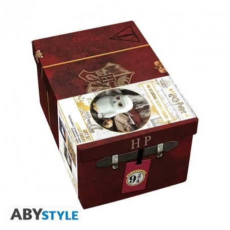 Harry Potter Pack Tazza Premium / Portachiavi 3D / Spilla