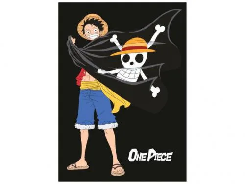 Coperta in Pile One Piece : Monkey D.Rufy (B)