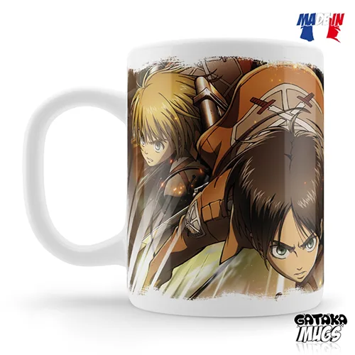 Attack on Titan Tazza 325ml Survival Instinct