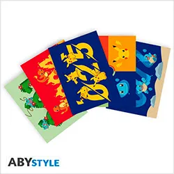 Pokemon Postcards: Gen 1 Starters 15cm