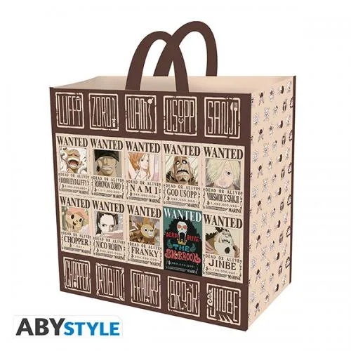 One Piece Shopping Bag: Wanted 40cm