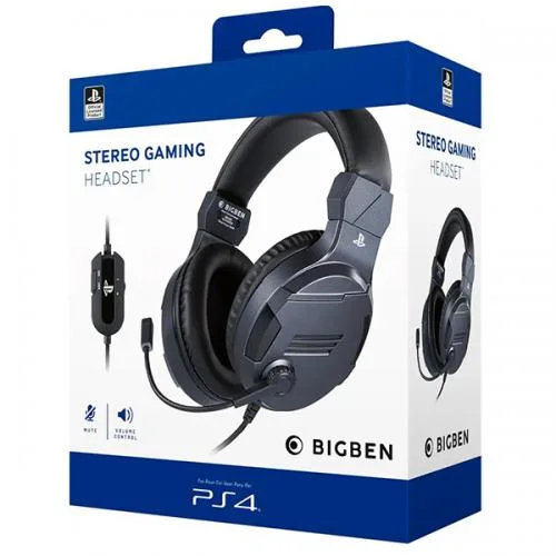 Cuffie Wired Nacon Licenziata Grigia PS4/PS5