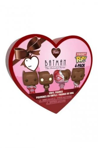 Funko POP! DC Comics: Valentines 2024 Choc Box Pocket 4PK