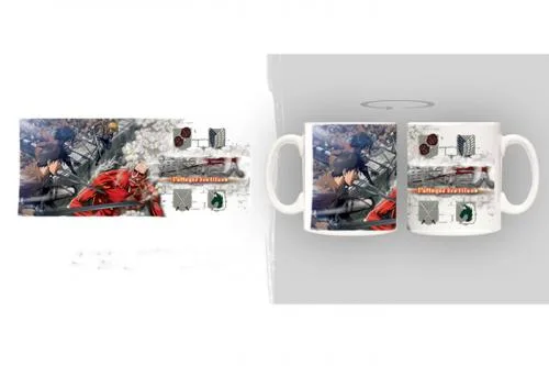 Attack on Titan Tazza 325ml Trio