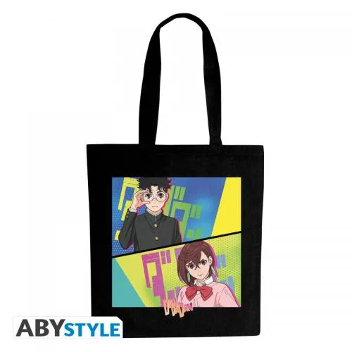 Dan Da Dan Tote Bag: Momo & Okarun 42cm