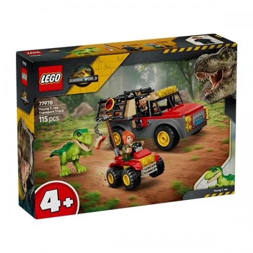 77978 LEGO Jurassic World Camion Trasporto Giovane T-Rex