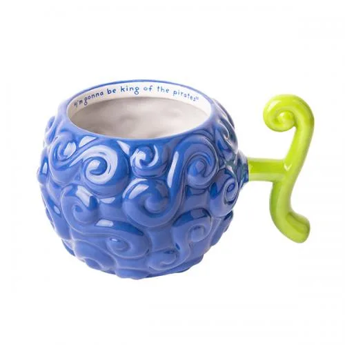 One Piece Netflix Tazza 3D Frutta Gom-Gom