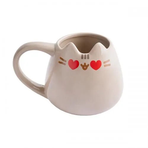 Pusheen Tazza 3D Heart Eyes
