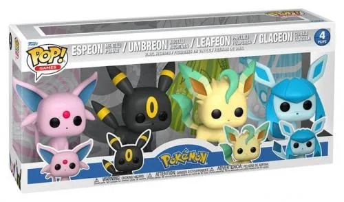 Funko POP! Pokemon: Eeveelutions Bundle 4PK