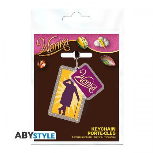 Wonka Acryl Portachiavi: Willy Wonka 6cm