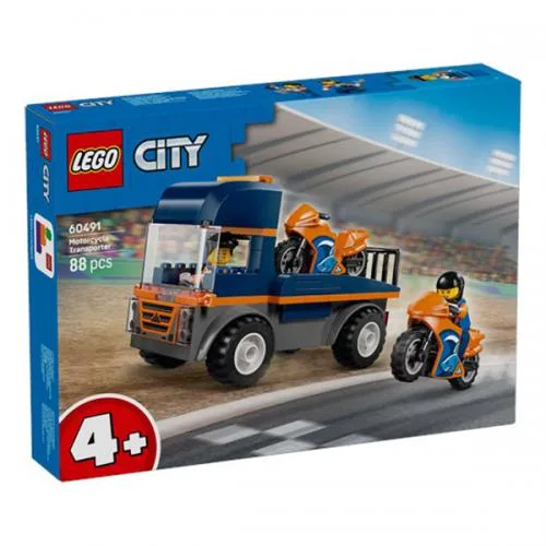 60491 LEGO City Veicoli Trasportatore di Moto