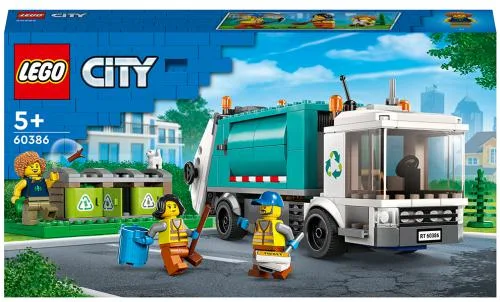 60386 LEGO City Camion per Riciclaggio dei Rifiuti