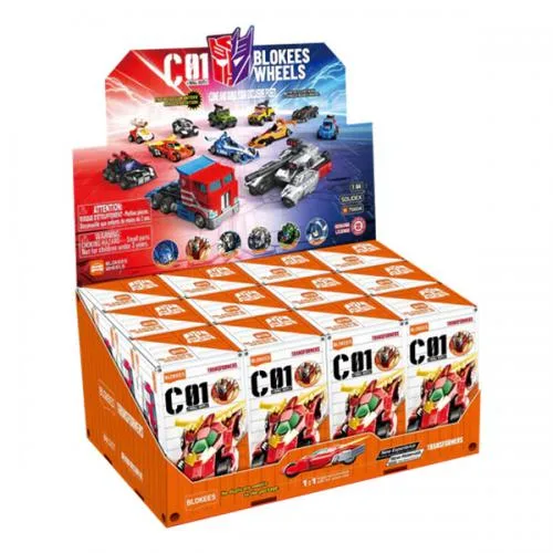 Blokees Blind Box 12pz Wheels Transformers Auto Prime C01