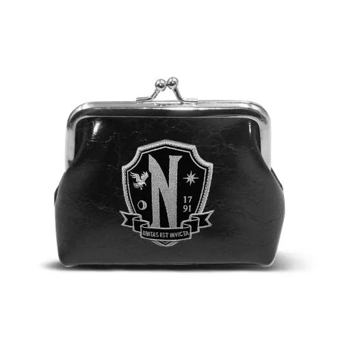 Wednesday Portamonete : Logo Stemma 11cm