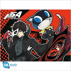 Persona 5 Poster Chibi - Joker & Mona (52x38)