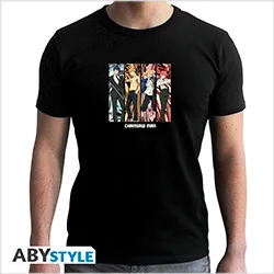 Chainsaw Man T-Shirt (L) Man Black Basic: Group