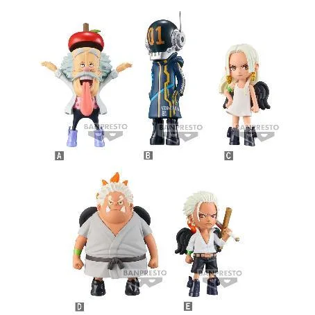 One Piece (12pz) WCF Egghead: Character Vol4 7cm