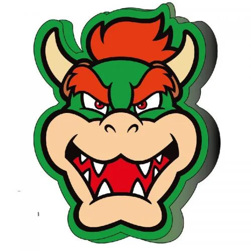 Cuscino Super Mario Bros Bowser 3D 40cm