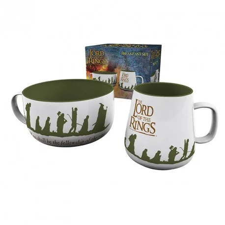Lord of the Rings Gift Set Tazza/Ciotola: Fellowship