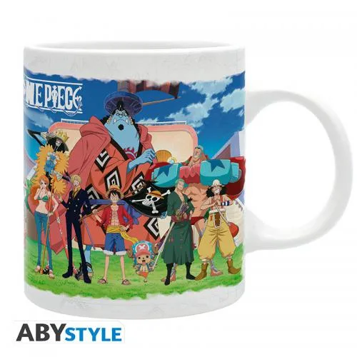 One Piece Tazza 320ml Subli: Crew on the Thousand Sunny