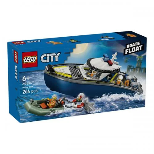 60456 LEGO City Inseguimento del Motoscafo della Polizia