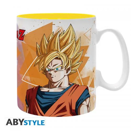 Dragon Ball Tazza 460ml Subli: DBZ Goku vs Vegeta