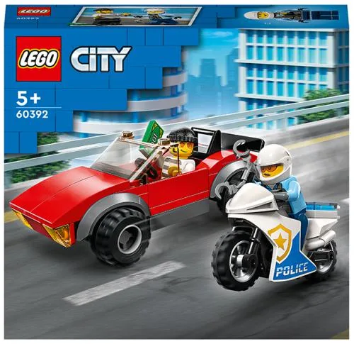 60392 LEGO City Police Inseguimento sulla Moto della Polizia