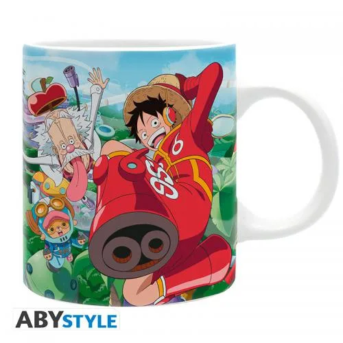 One Piece Tazza 320ml Subli: Luffy & Vegapunk