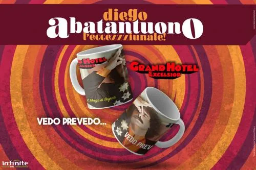 Diego Abatantuono Tazza 330ml: Vedo Prevedo