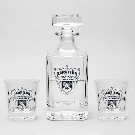 Peaky Blinders Set : Caraffa / 2 bicchieri - Garrison